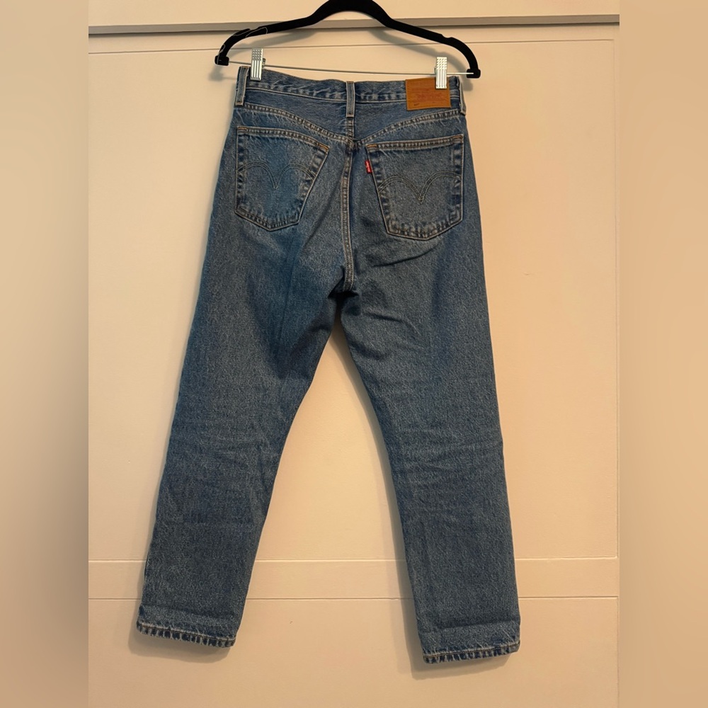 Levi’s 501 blue denim Jean size 25 - Picture 2 of 3